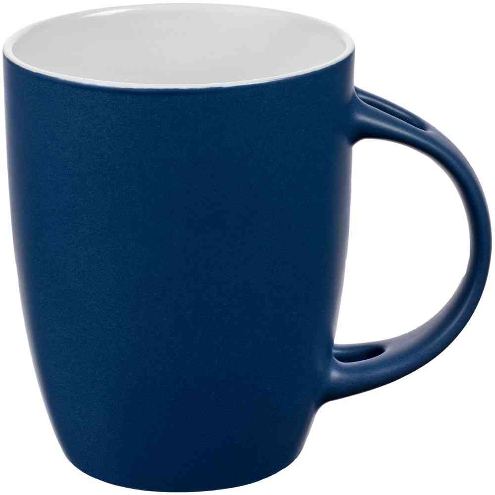 Кружка с ложкой Cheer Up, ver.2, синяя - 2