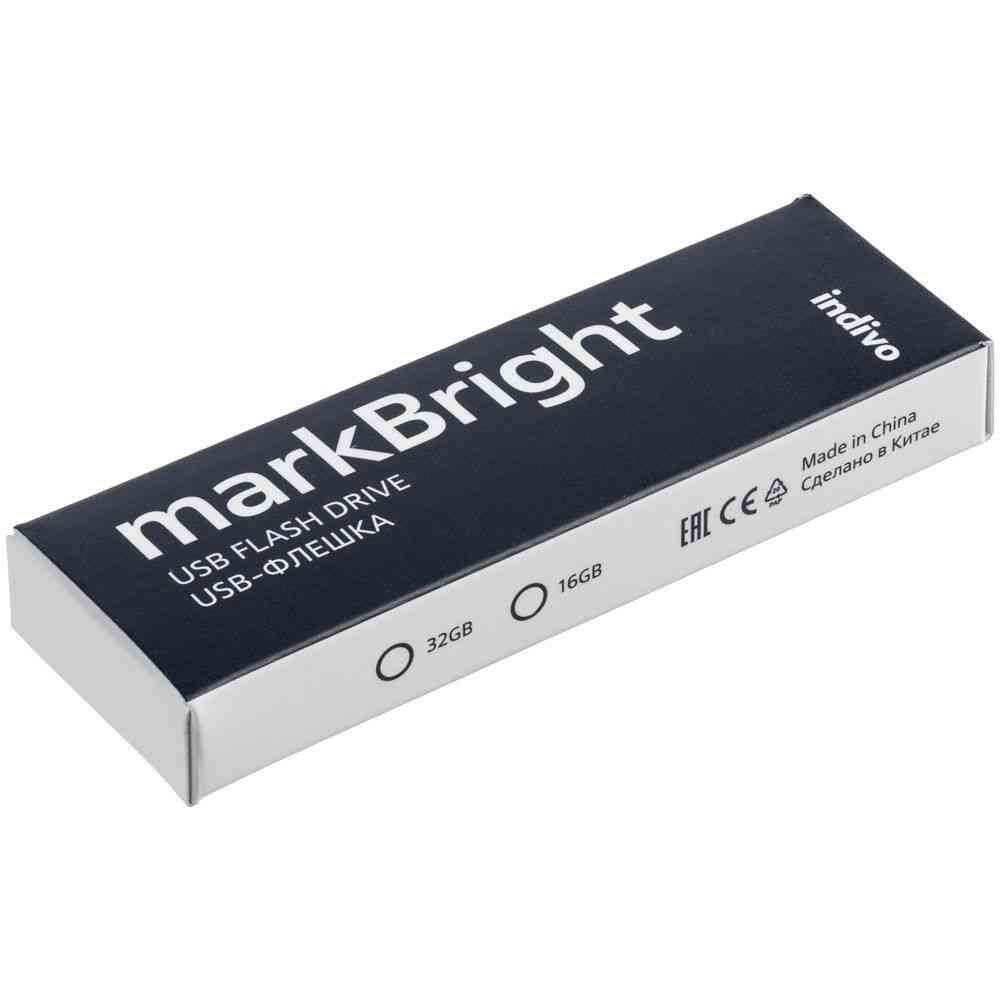 Флешка markBright с синей подсветкой, 16 Гб - 9