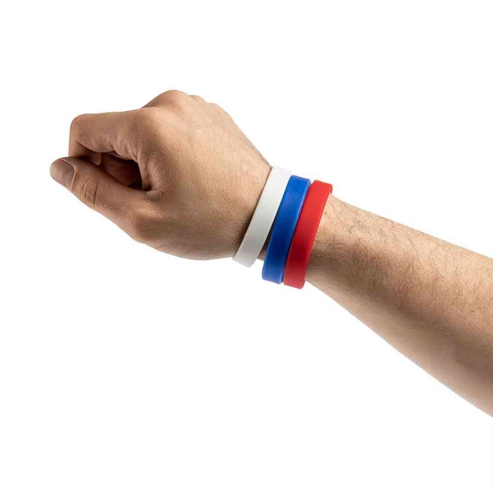 Силиконовый браслет Valley, красный - 3