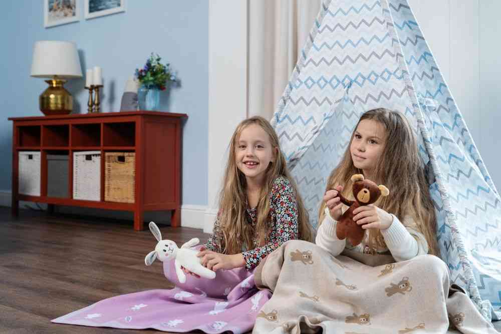 Мягкая игрушка Beastie Toys, мишка с белым шарфом - 7