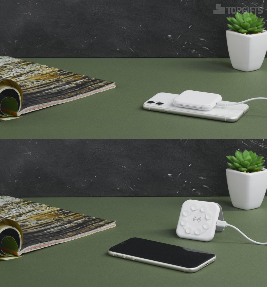 Настольное беспроводное зарядное устройство-подставка "Satellite" - 2