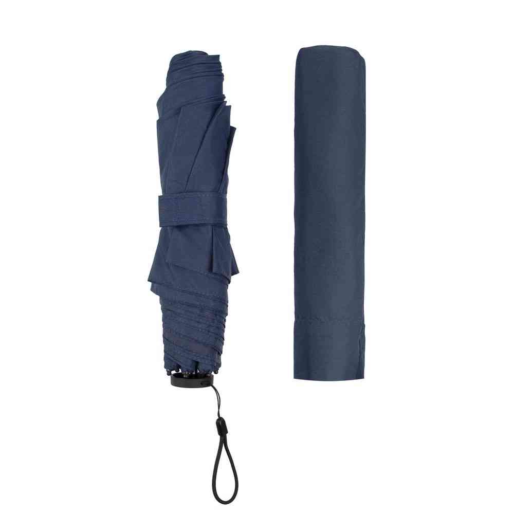 Зонт складной Luft Trek, темно-синий - 6