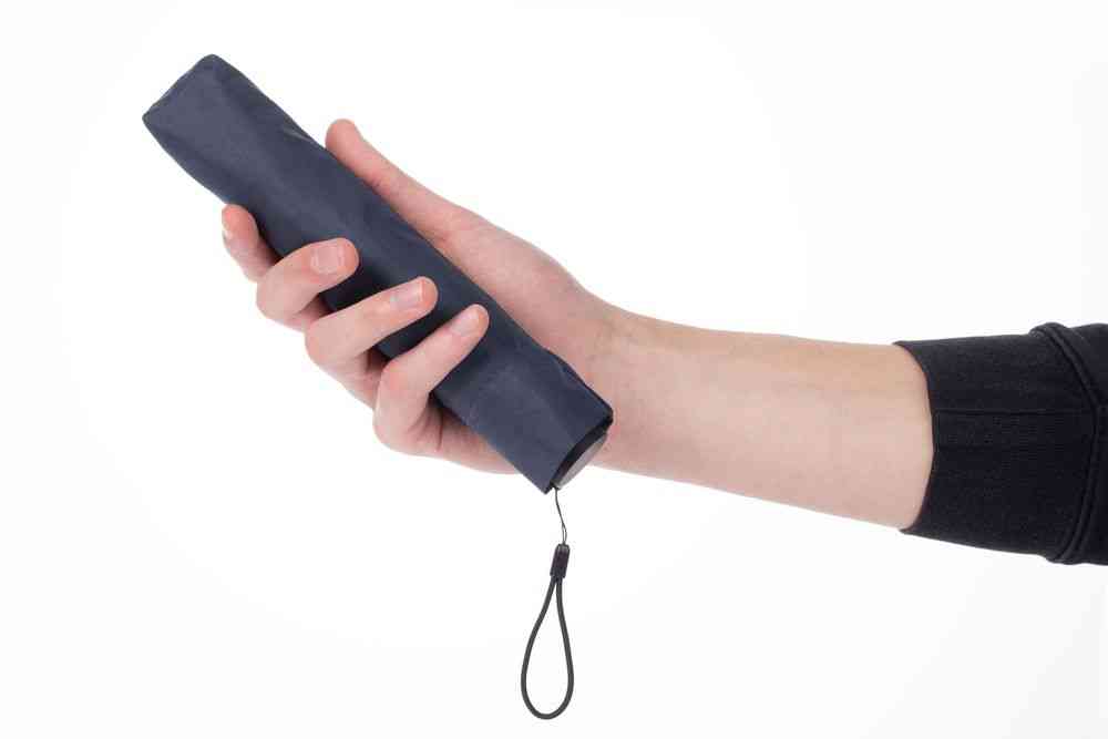 Зонт складной Luft Trek, темно-синий - 4