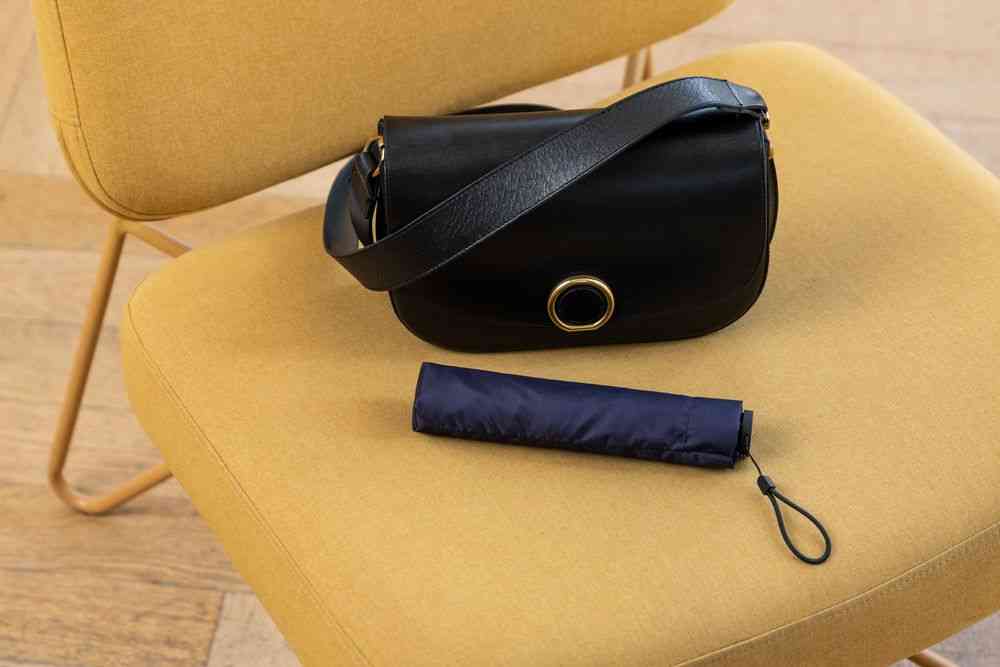 Зонт складной Luft Trek, темно-синий - 7