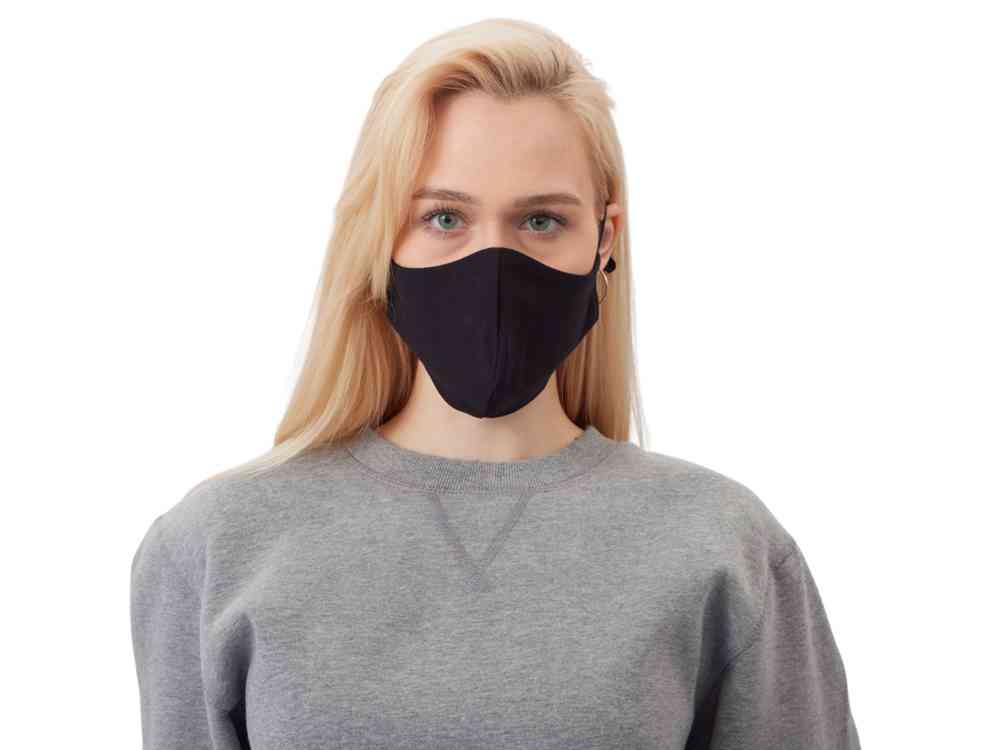 Маска для лица многоразовая с фиксаторами - 4