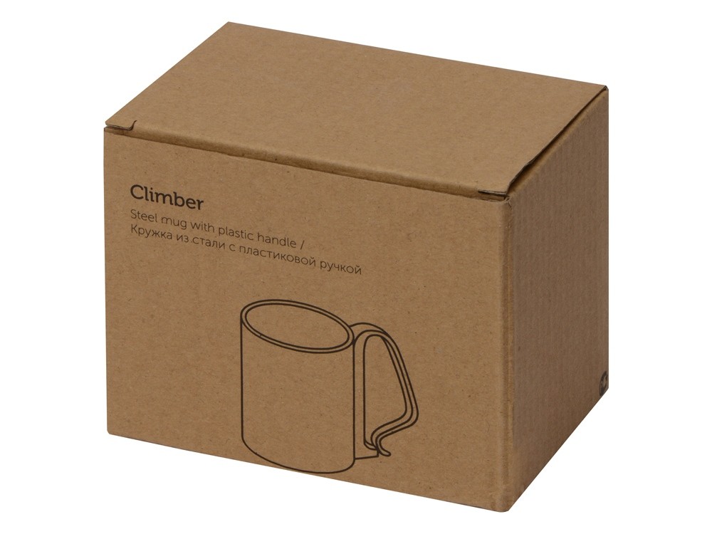 Стальная кружка с двойными стенками Climber - 5