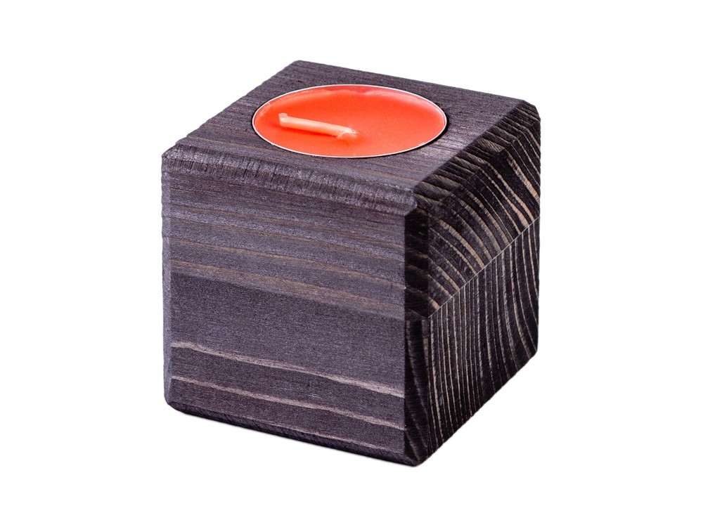 Свеча в декоративном подсвечнике Клубника - 2