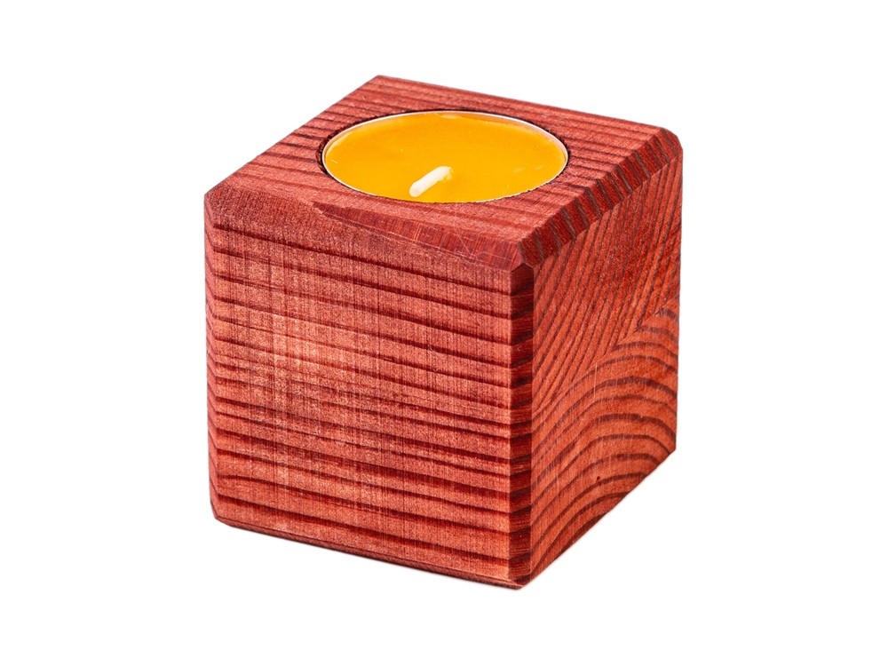 Свеча в декоративном подсвечнике Апельсин - 2