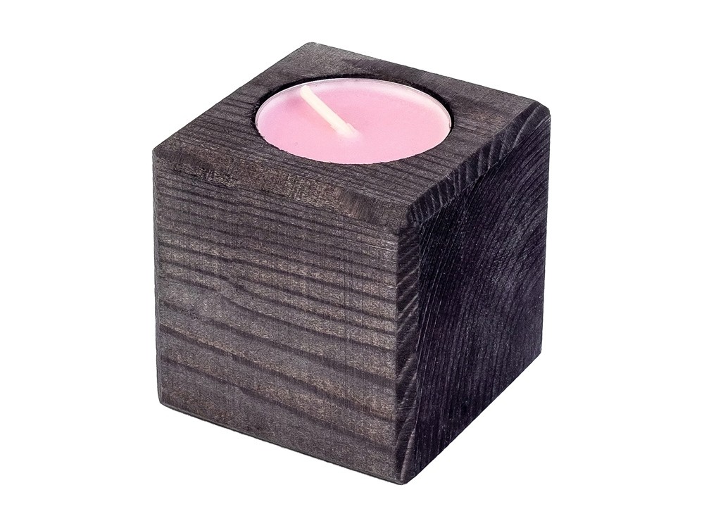 Свеча в декоративном подсвечнике Роза - 2