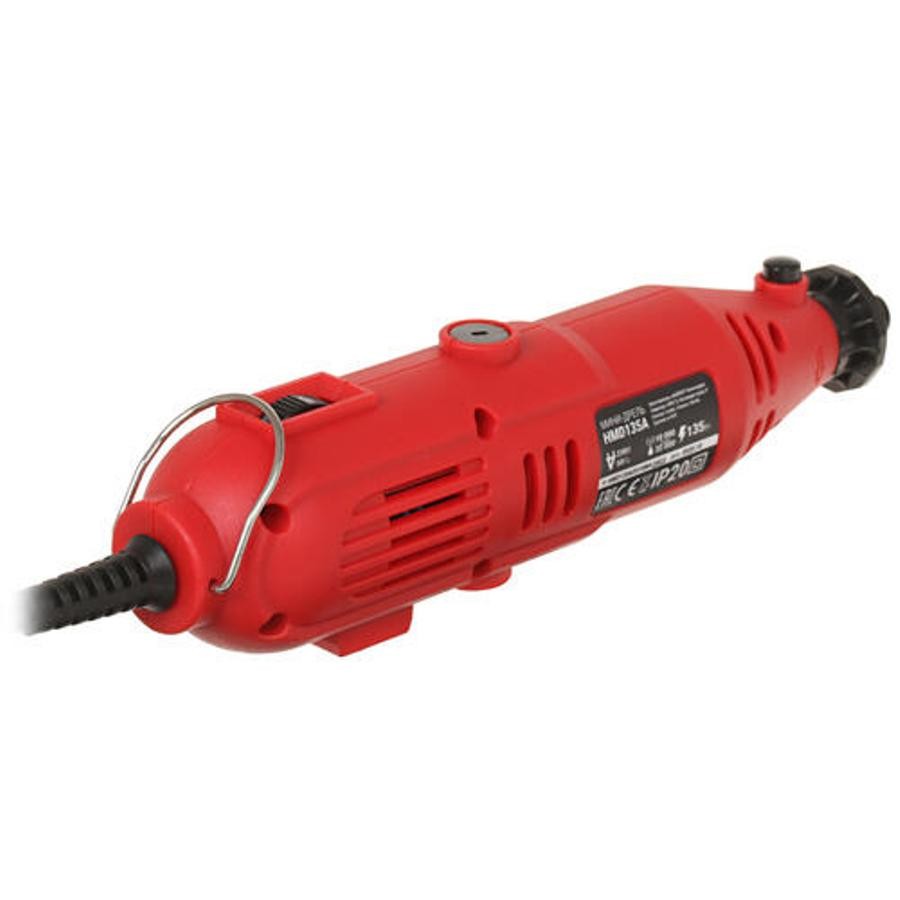 Гравер (мини дрель) HIPER HMD135A,135 Вт, в кейсе, в комплекте с аксессуарами и гибким валом - 4