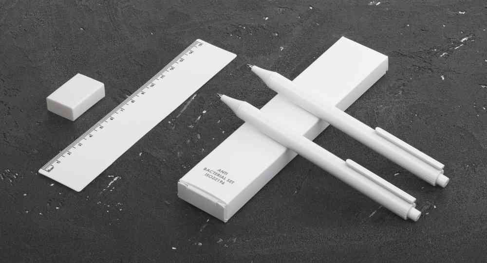 Набор "Combo" канцелярских принадлежностей с антибактериальной защитой - 8