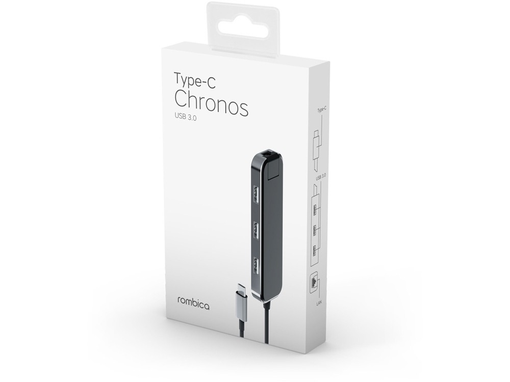 Хаб USB Type-C 3.0 Chronos - 6