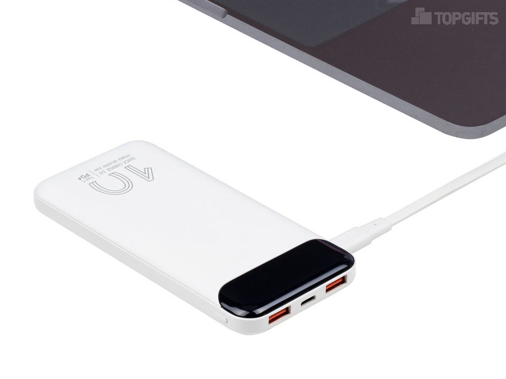 Внешний аккумулятор с дисплеем, 10000 mAh - 12