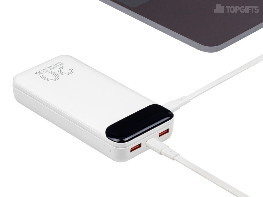 Внешний аккумулятор с дисплеем, 20000 mAh - 12