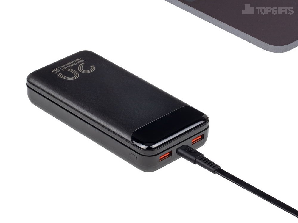 Внешний аккумулятор с дисплеем, 20000 mAh - 10