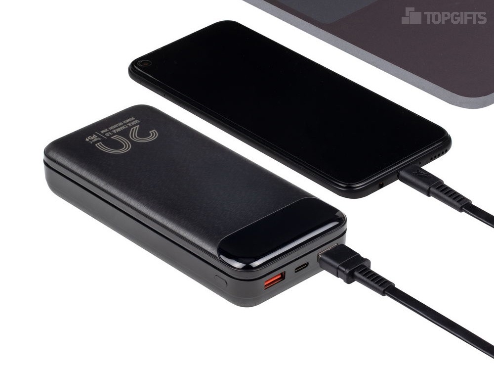 Внешний аккумулятор с дисплеем, 20000 mAh - 14