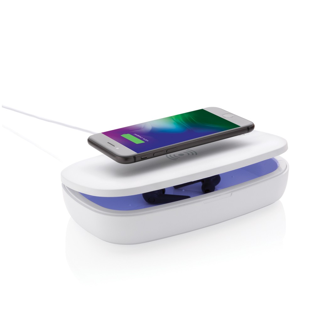 Стерилизатор UV-C с функцией беспроводной зарядки, 5 Вт - 8