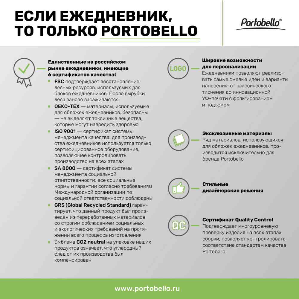 Ежедневник Terra недатированный, синий - 11