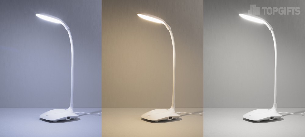 Лампа с беспроводным зарядным устройством "Spotlight" - 3