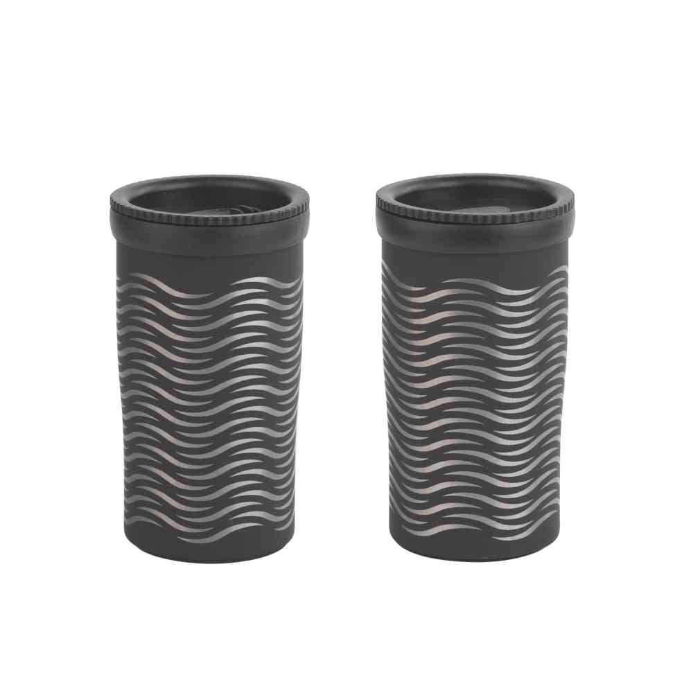 Термостакан "Миссури" 280 мл c гравировкой "Волны", покрытие soft touch - 3