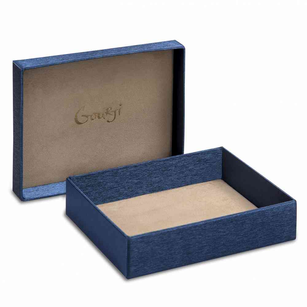 Обложка для паспорта Gourji "Бабочки" 95х135 сафьяно - 4