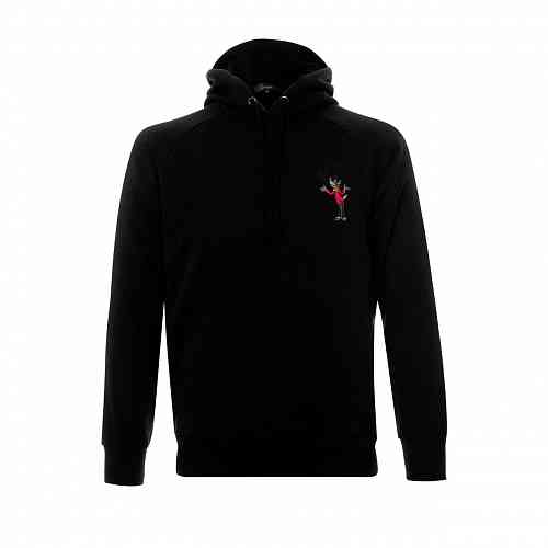 Толстовка с капюшоном Gourji "Ну, погоди" черная L - 2