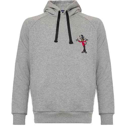 Толстовка с капюшоном Gourji "Ну, погоди" серая L - 2