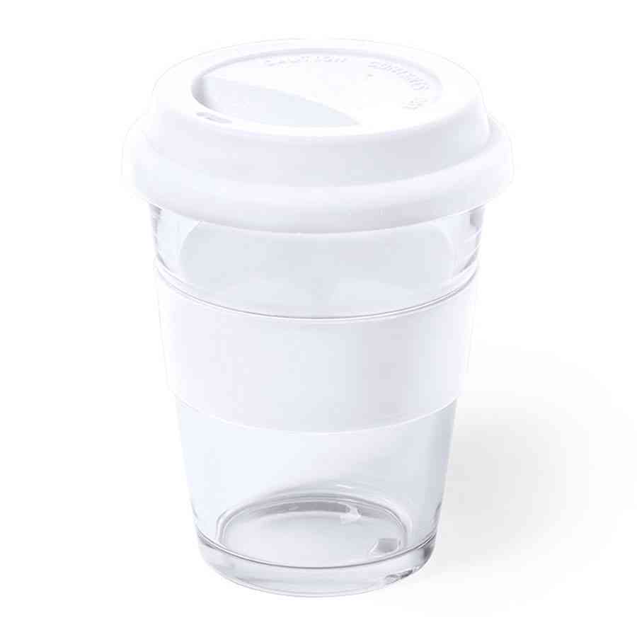 Стакан COLOR с силиконовой крышкой