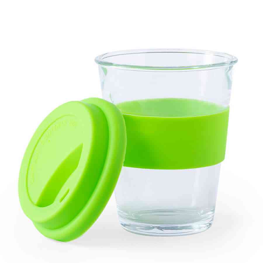 Стакан COLOR с силиконовой крышкой - 3