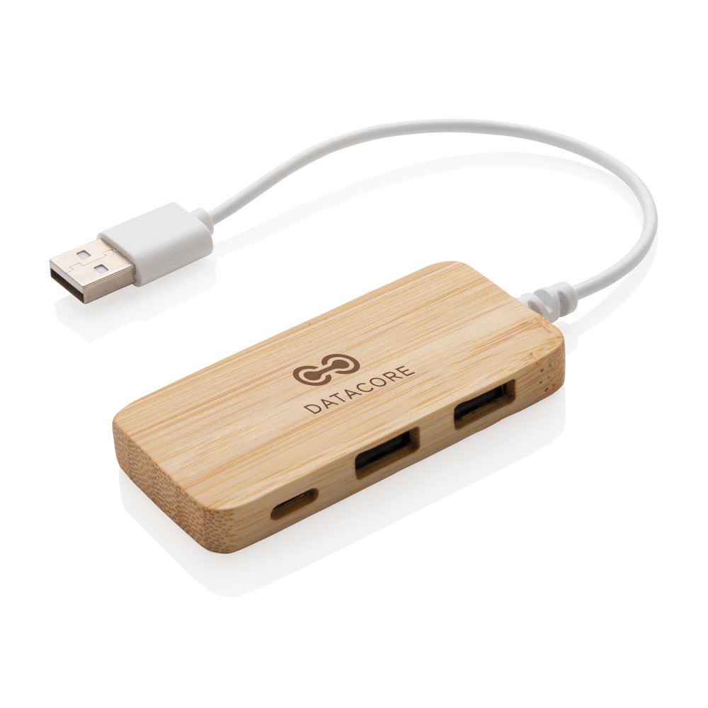 USB-хаб Bamboo с Type-C - 4