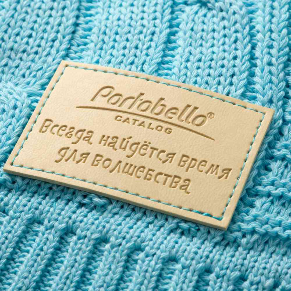 Плед Fado вязаный, серый (без подарочной коробки) - 10