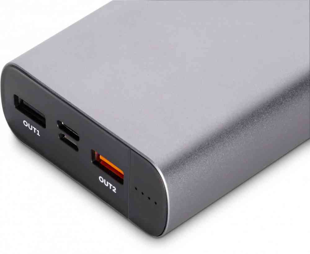 Внешний аккумулятор Accesstyle Battleship II (20000 mAh), серебристый - 3