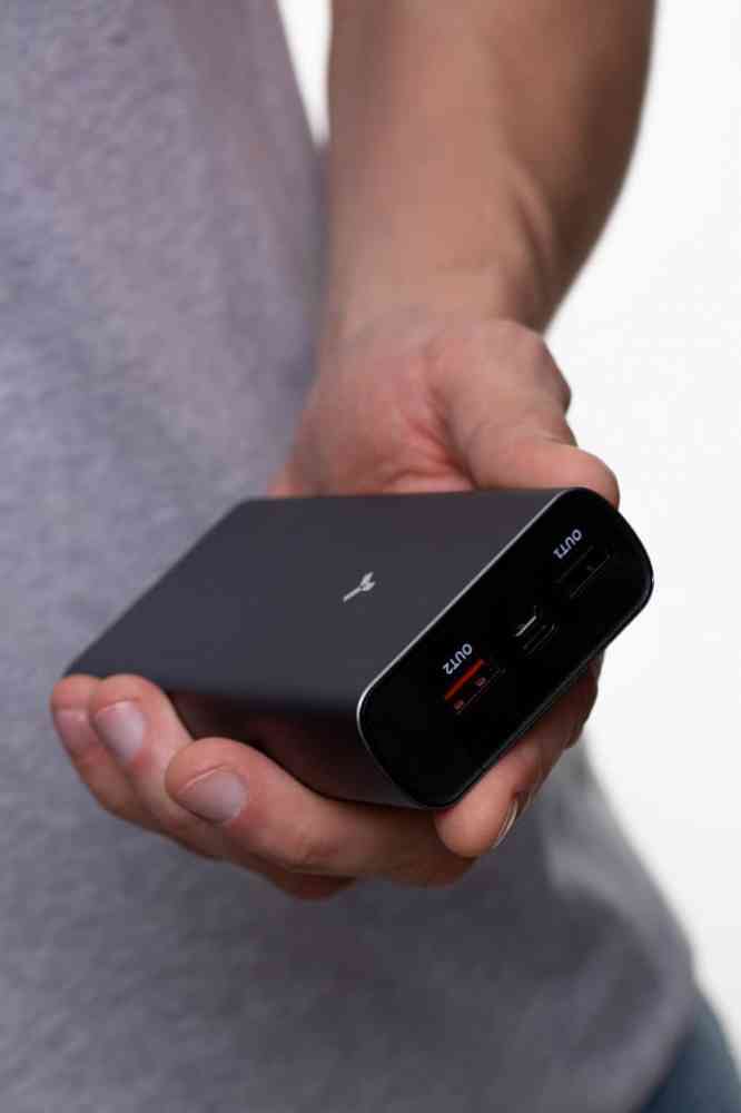 Внешний аккумулятор Accesstyle Battleship II (20000 mAh), серебристый - 10