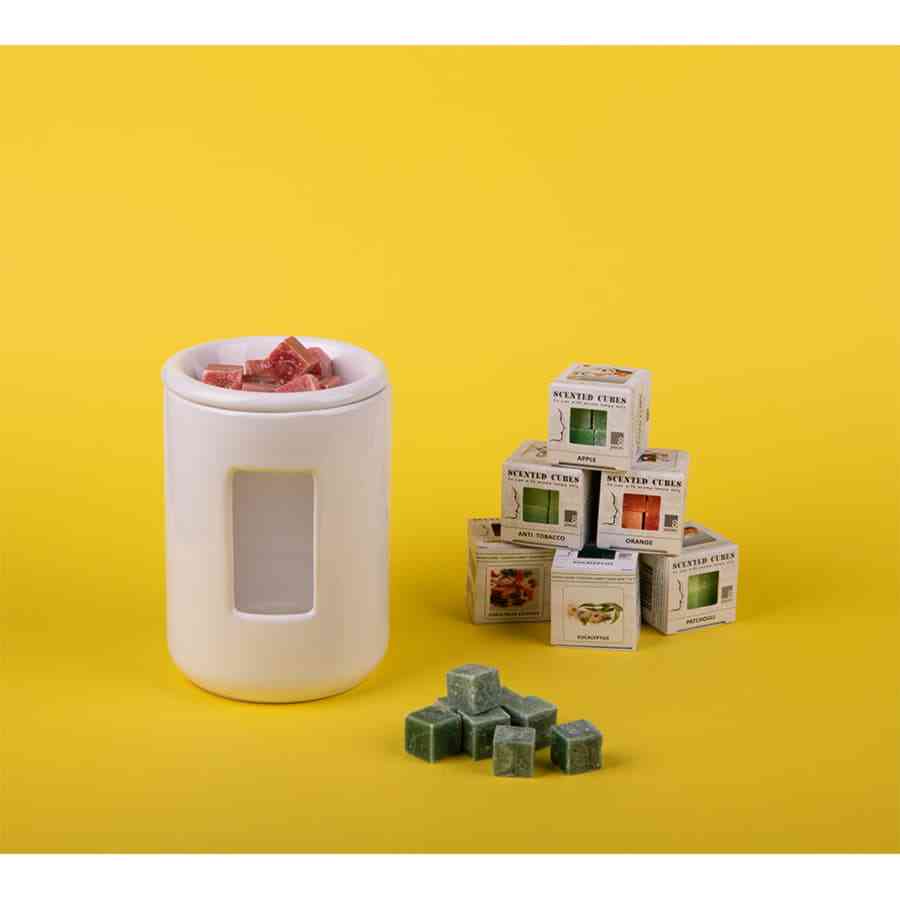 Аромалампа SCENT, белый, 12,5х8,5см, керамика= - 3