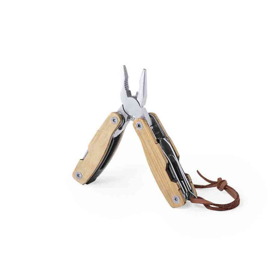 Мультитул FOLNAX, бамбук/нержавеющая сталь - 2