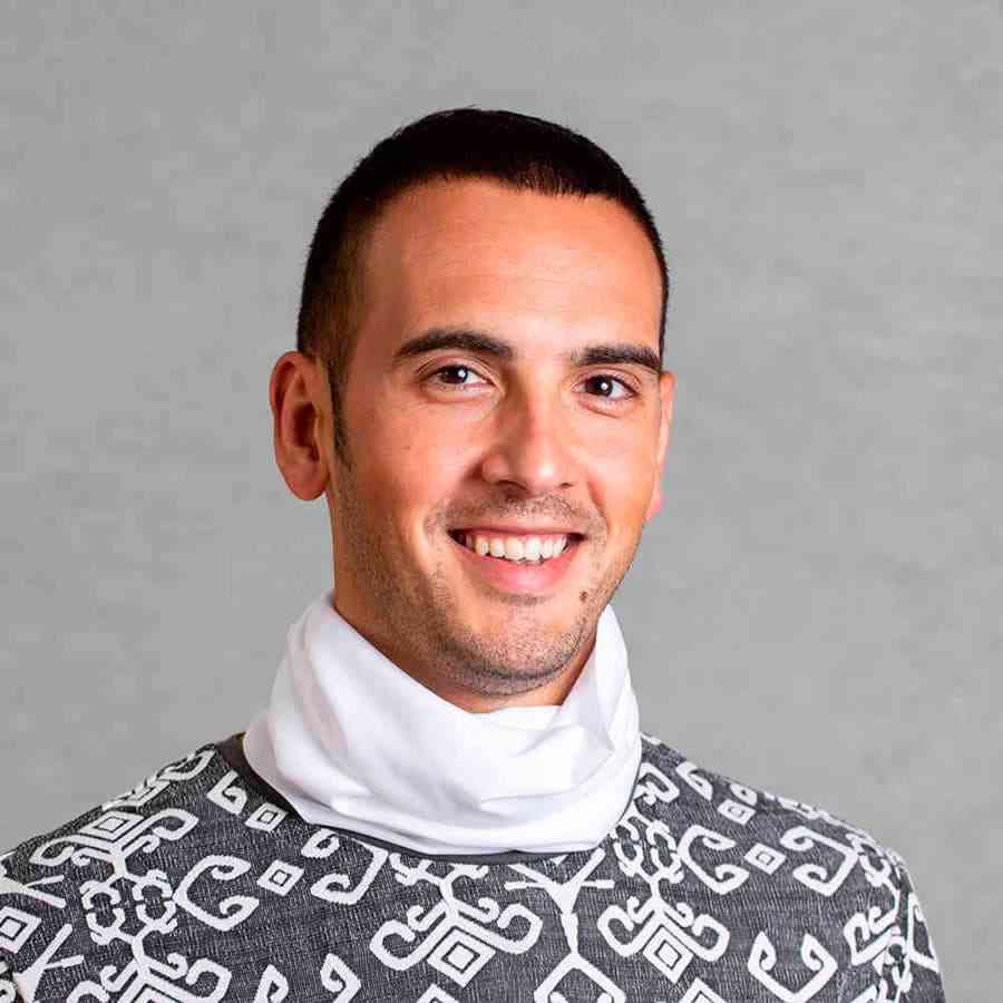 Шарф-бандана NICAL, белый, 48 x 26 см, антибактериальный полиэстер - 2