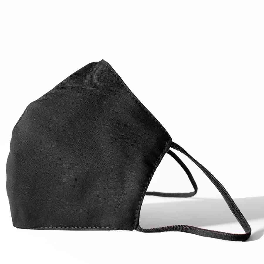 Бесклапанная фильтрующая маска RESPIRATOR 800 HYDROP черная без логотипа в фирменном пакете - 2