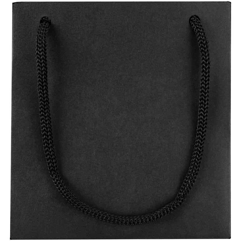 Пакет бумажный под кружку Cupfull, черный - 2