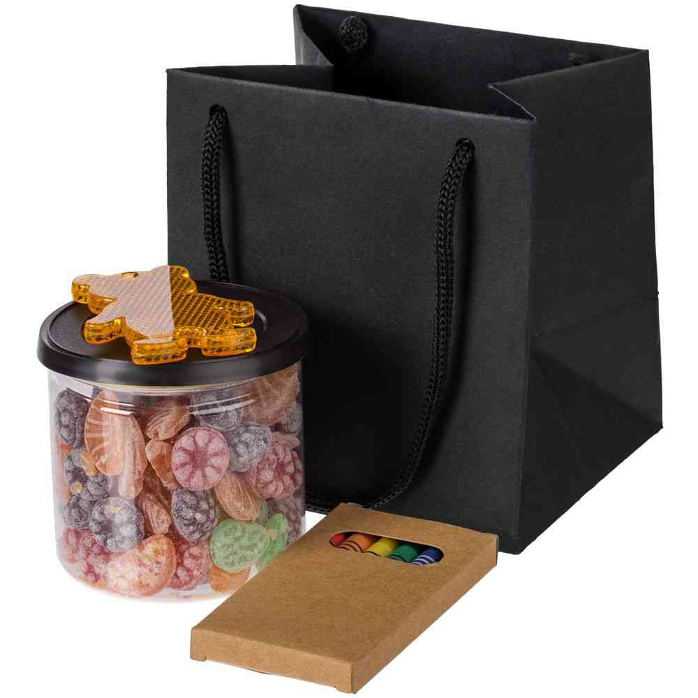 Пакет бумажный под кружку Cupfull, черный - 3