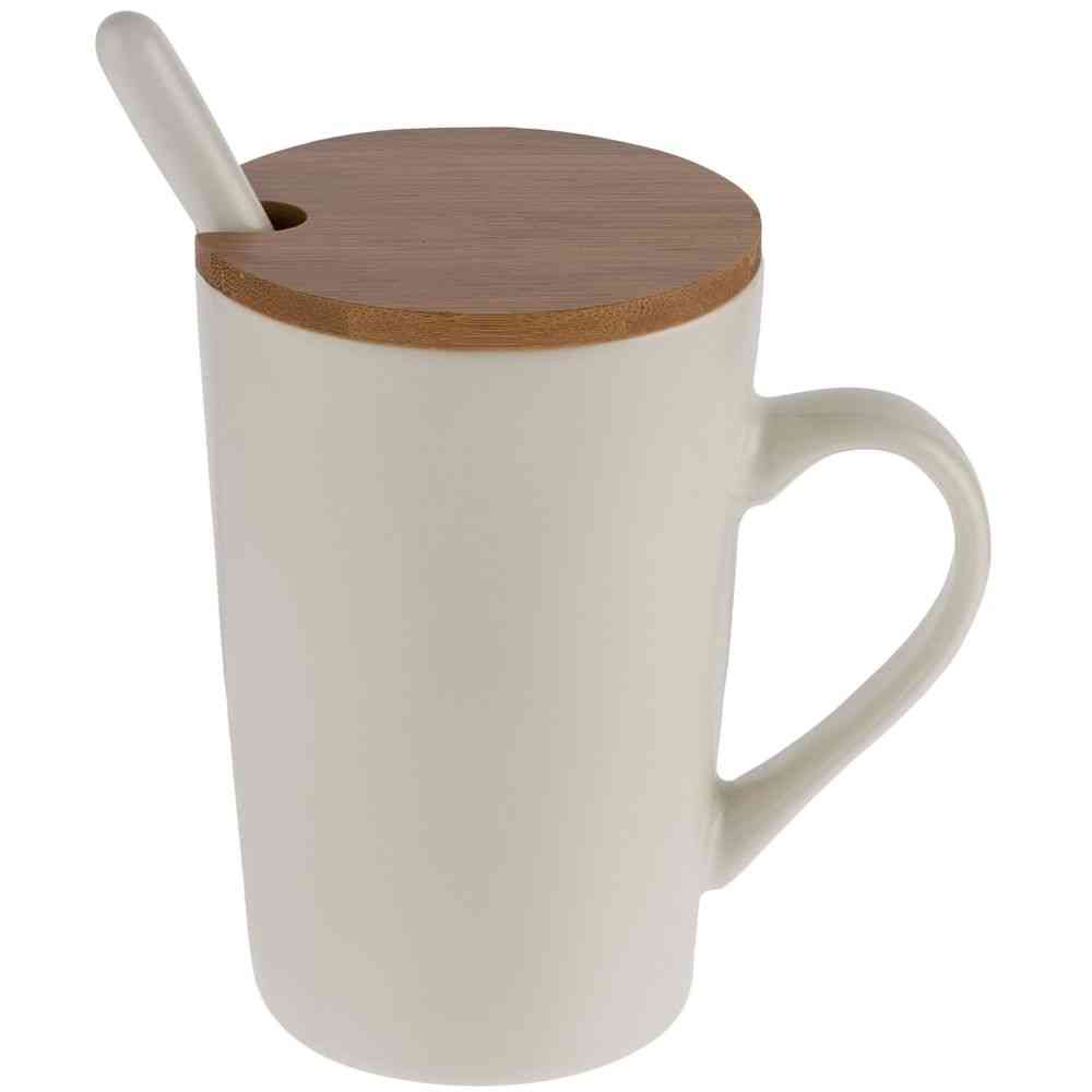 Кружка Parley с ложкой и бамбуковой крышкой - 2