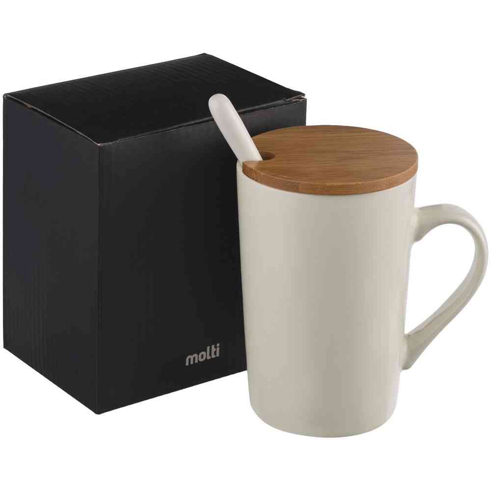 Кружка Parley с ложкой и бамбуковой крышкой - 7