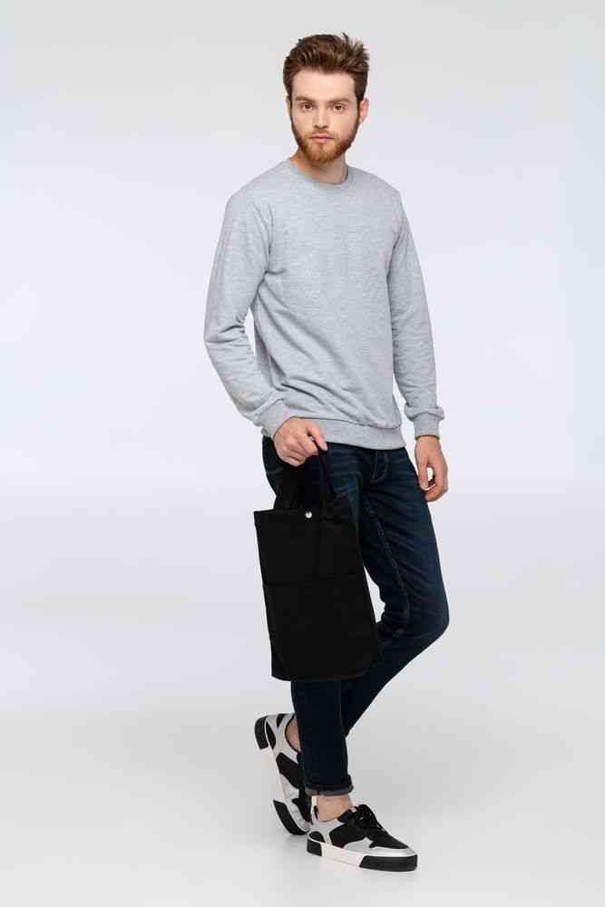 Сумка холщовая через плечо Artspace, черная - 8