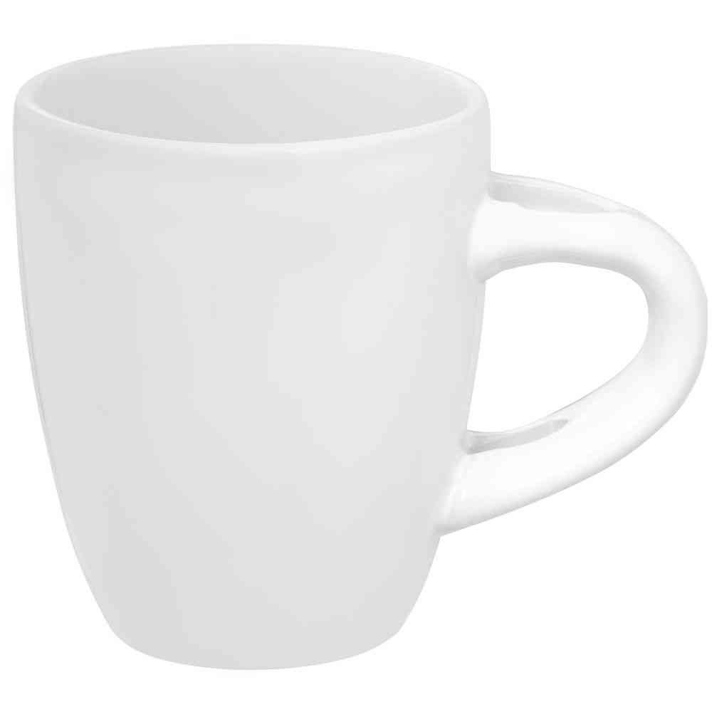 Кофейная кружка Pairy с ложкой, белая с синей - 3