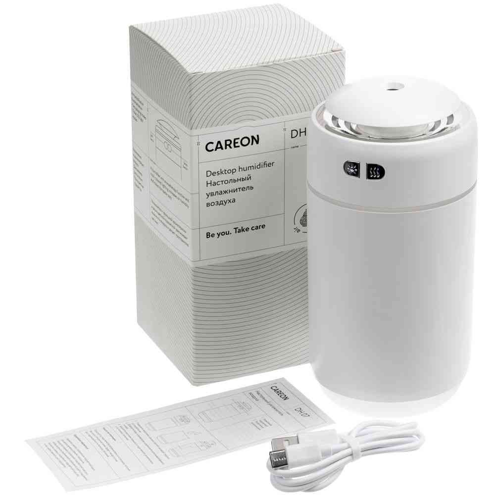 Настольный увлажнитель воздуха с подсветкой DH07, белый - 8