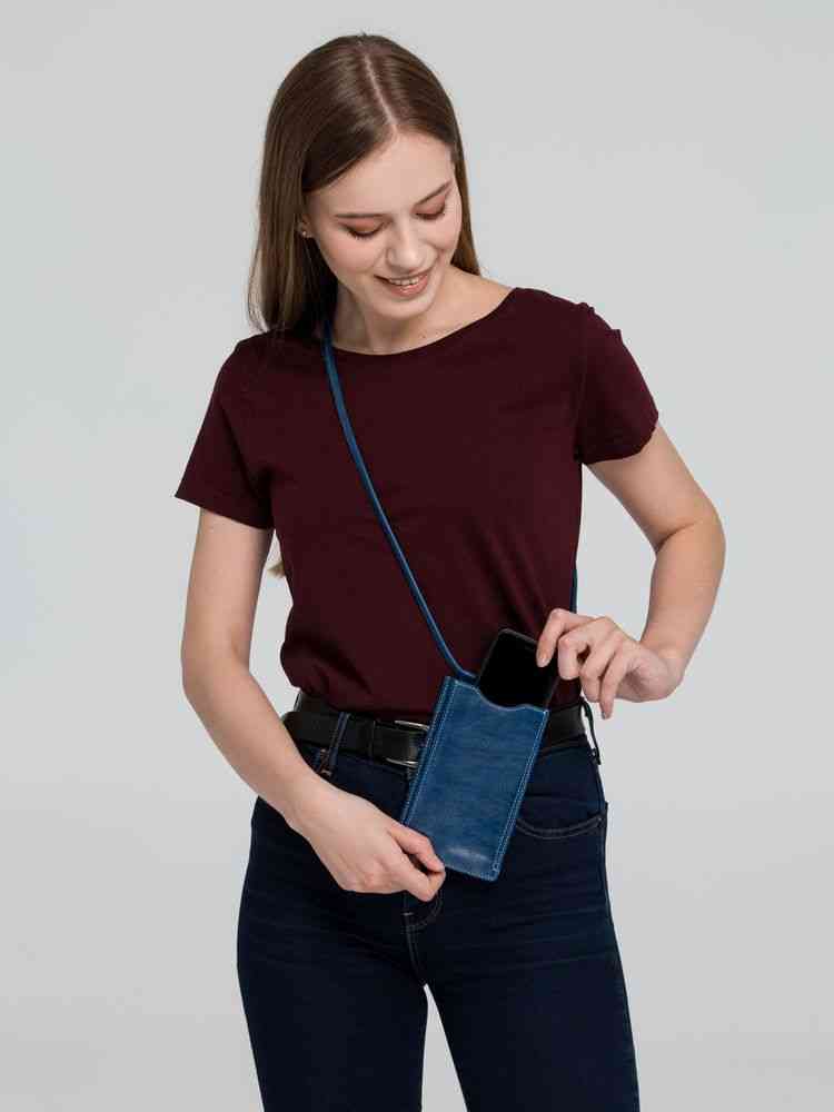 Сумочка для телефона Apache, черная - 7