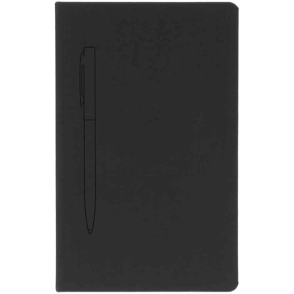 Ежедневник Magnet Shall, недатированный, черный - 3