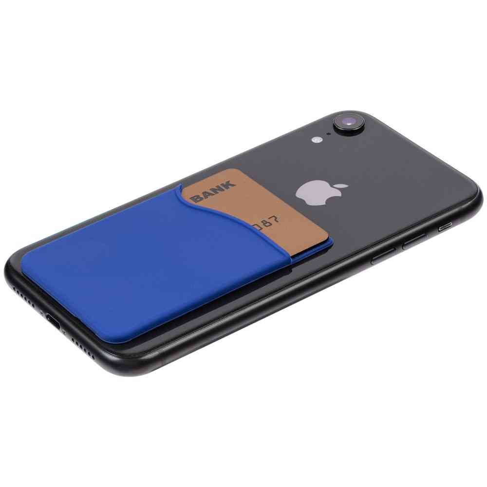 Чехол для карты на телефон Shelley, синий - 4