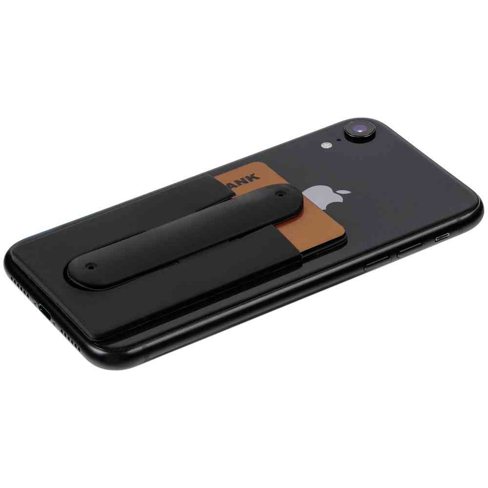 Чехол для карты на телефон Carver, черный - 4