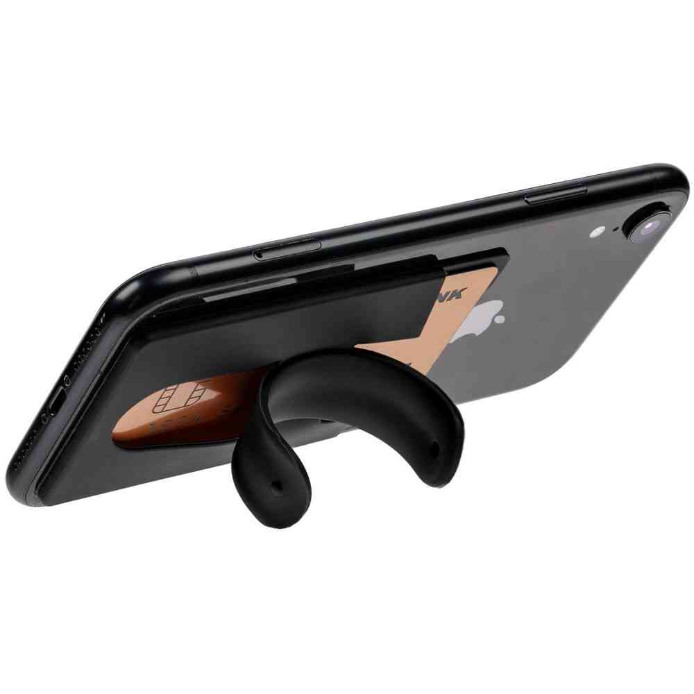 Чехол для карты на телефон Carver, черный - 5