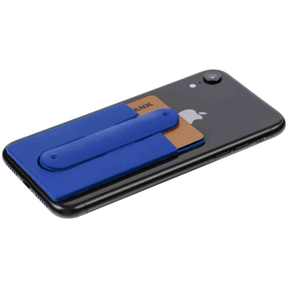 Чехол для карты на телефон Carver, синий - 4